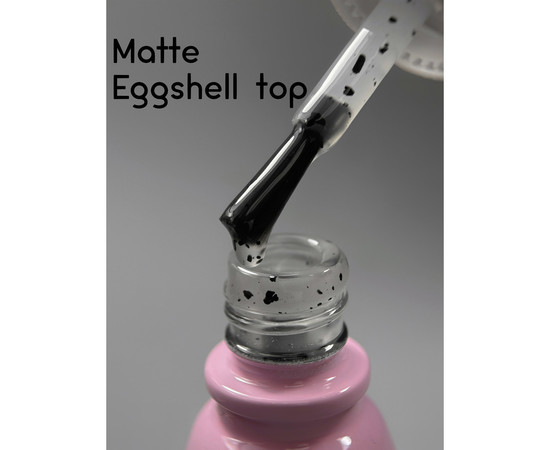 Зображення 2 Топ без липкого шару Toki-Toki Matte Eggshel Top, 5 мл, Об'єм (мл, г): 5, Колір: матовий
