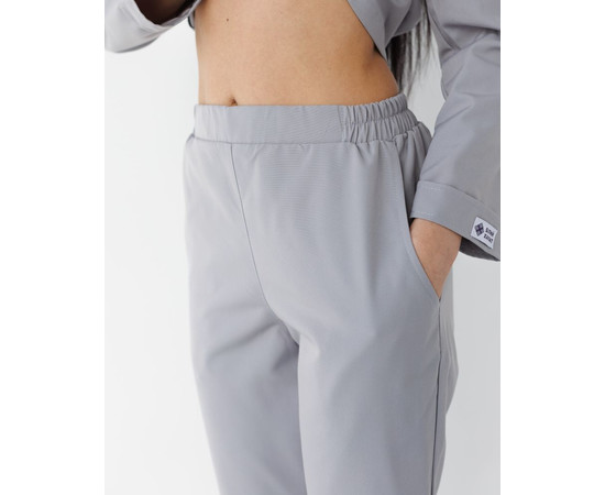 Зображення 5 Медичний костюм жіночий Жаклін сірий (Віскоза "Еліт") р. 44, "БІЛИЙ ХАЛАТ" 440-328-927, Розмір: 44, Цвет: сірий