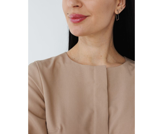 Зображення 3 Медичний костюм жіночий Жаклін пісочний (Віскоза "Еліт") р. 44, "БІЛИЙ ХАЛАТ" 440-323-920, Розмір: 44, Цвет: пісочний