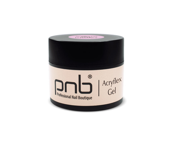 Зображення 2 Полігель PNB Acryflex Gel Pink Elegance світло-нюдовий, 15 мл, Об'єм (мл, г): 15