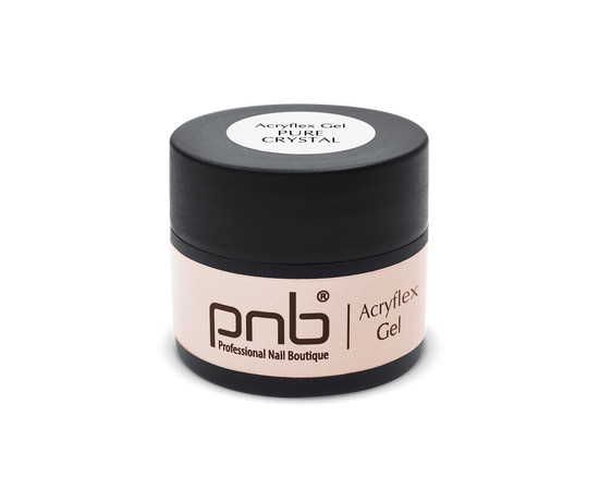 Изображение 2 Полигель PNB Acryflex Gel Silver Gleam серебряный, 15 мл, Объем (мл, г): 15