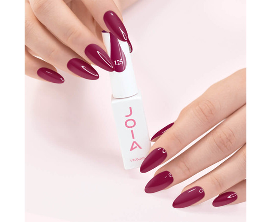 Зображення 4 Гель-лак для нігтів JOIA vegan 6 мл №125, Об'єм (мл, г): 6, Колір: 125