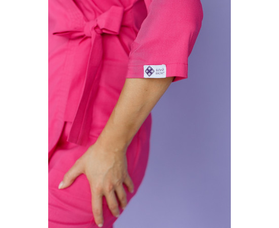 Зображення 5 Медичний костюм жіночий Шанхай рожевий р. 42, "БІЛИЙ ХАЛАТ" 139-337-704, Розмір: 42, Цвет: рожевий