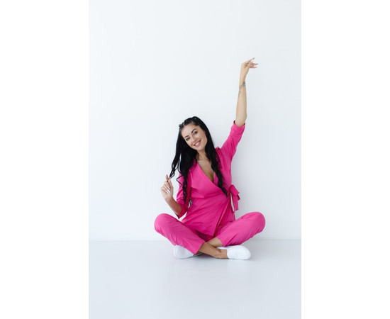 Зображення 10 Медичний костюм жіночий Шанхай рожевий р. 50, "БІЛИЙ ХАЛАТ" 139-337-704, Розмір: 50, Цвет: рожевий