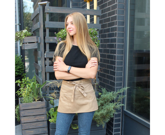 Зображення 2 Фартух короткий капучіно Nibano 1003.CA