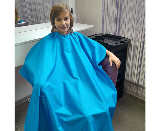 Зображення 2 Накидка дитяча блакитна водостійка Nibano 4907.TU