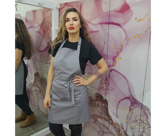 Зображення 2 Фартух водонепроникний сірий водостійкий Nibano 2923.GR-0