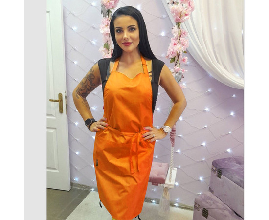 Зображення 2 Фартух водонепроникний помаранчевий водостійкий Nibano 2923.OR-0