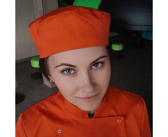 Зображення 2 Шапка маленька помаранчева Nibano 6800.OR-0, Цвет: помаранчевий