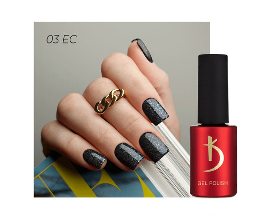 Зображення 4 Гель-лак для нігтів Kodi № 03 EC, 7 мл, Об'єм (мл, г): 7, Колір: 03 EC