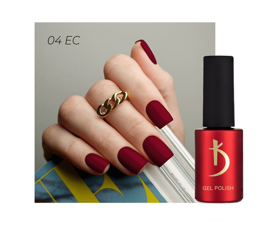 Зображення 4 Гель-лак для нігтів Kodi № 04 EC, 7 мл, Об'єм (мл, г): 7, Колір: 04 EC