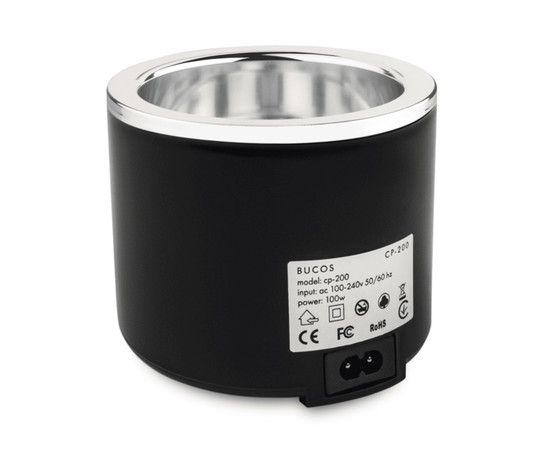 Зображення 2 Воскоплав баночний BUCOS CP-200 Black 200 мл 100 Вт чорний