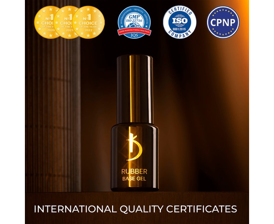 Зображення 4 Каучукова база для гель-лаку Kodi Rubber Base, 12 мл