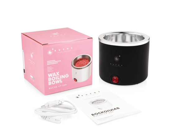 Зображення 3 Воскоплав баночний BUCOS CP-200 Black 200 мл 100 Вт чорний