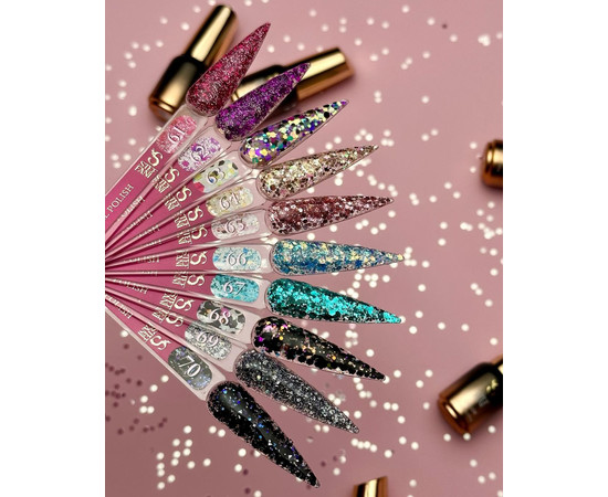 Зображення 2 Гель лак Steffani Shine Gel polish №061, 5 мл, Об'єм (мл, г): 5, Колір: 061