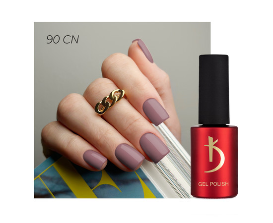 Изображение 4 Гель-лак для ногтей Kodi № 90 CN, 7 мл, Объем (мл, г): 7, Цвет: 90 CN