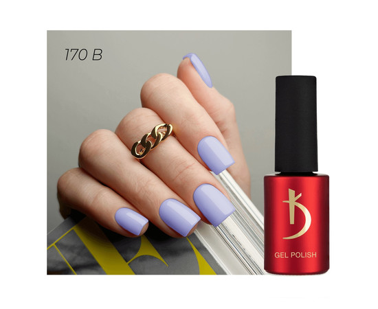 Изображение 2 Гель-лак для ногтей Kodi № 170 B, 7 мл, Объем (мл, г): 7, Цвет: 170 B