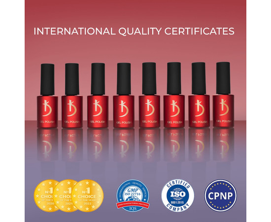 Зображення 6 Гель-лак для нігтів Kodi №10 WN, 7 мл, Об'єм (мл, г): 7, Колір: 10 WN