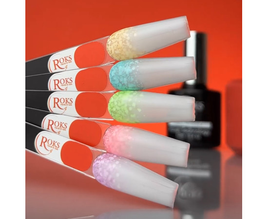 Изображение 3 Топ молочный без липкого слоя Roks Milk No Wipe Top, 8 мл, Объем (мл, г): 8