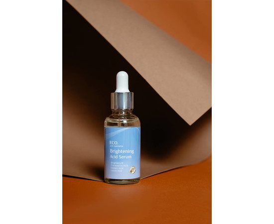 Зображення 2 Сироватка для обличчя кислотна освітлююча Eco.prof.cosmetics Brightening Acid Serum, 30 мл