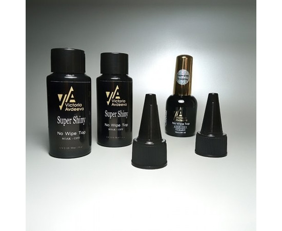 Зображення 2 Топ для гель-лаку Супер блиск Victoria Avdeeva Top Super Shine, 30 мл, Об'єм (мл, г): 30