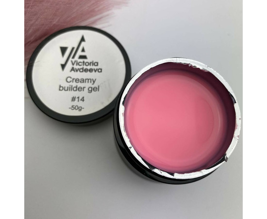 Изображение 2 Моделирующий крем-гель Victoria Avdeeva Creamy Builder Gel №14, 50 мл, Объем (мл, г): 50, Цвет: 14
