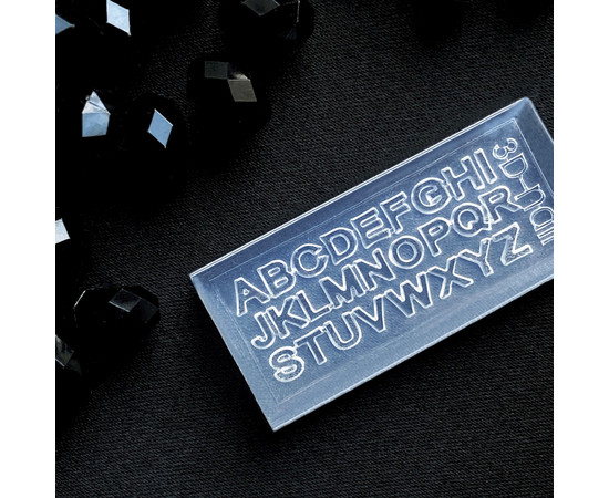 Зображення 9 Силіконові літери для нігтів Nails of the Night