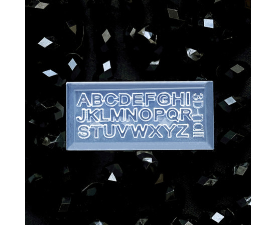 Зображення 7 Силіконові літери для нігтів Nails of the Night