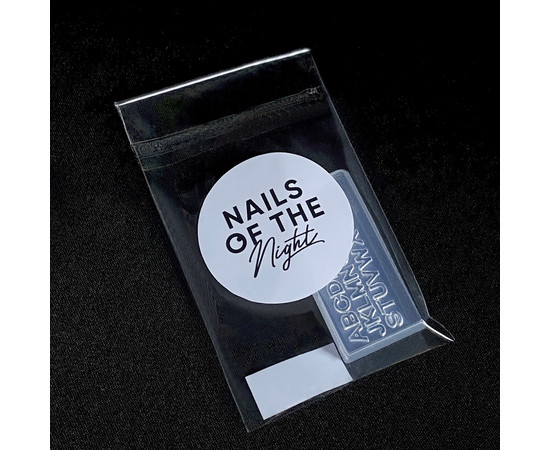 Зображення 6 Силіконові літери для нігтів Nails of the Night