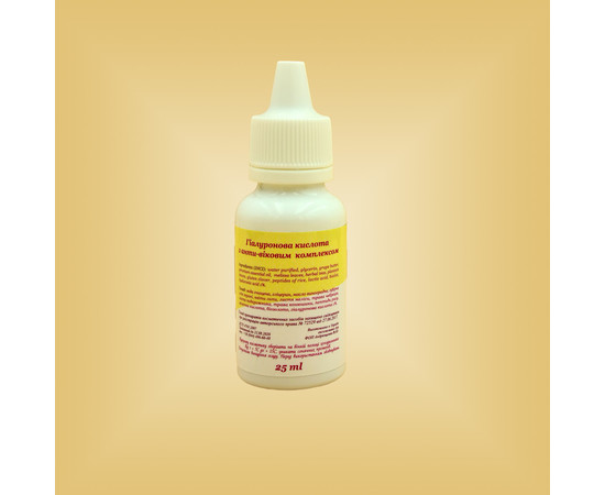 Зображення 2 Гіалуронова кислота з “Anti-Age” комплексом Nikol Professional Cosmetics, 25 г, Об'єм (мл, г): 25