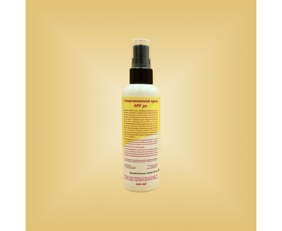 Зображення 2 Сонцезахисний крем СПФ 50 Nikol Professional Cosmetics, 100 г, Об'єм (мл, г): 100