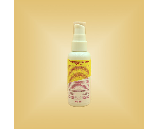 Зображення 2 Сонцезахисний крем СПФ 50 Nikol Professional Cosmetics, 60 г, Об'єм (мл, г): 60