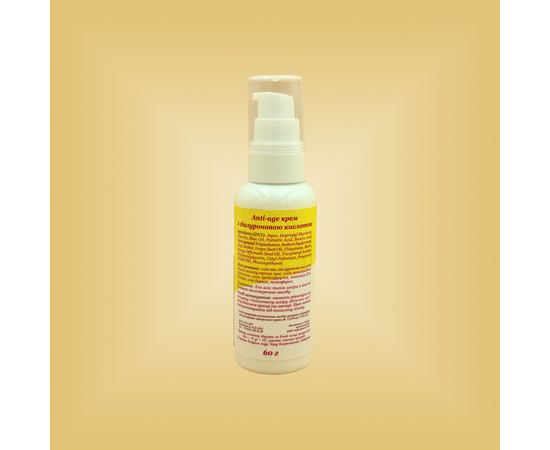 Зображення 2 Anti-age крем з гіалуроновою кислотою Nikol Professional Cosmetics, 60 г, Об'єм (мл, г): 60