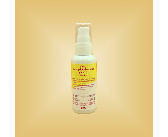 Зображення 2 Гель для карбоксітерапії 1-ша фаза pH 8.2 Nikol Professional Cosmetics, 60 г, Об'єм (мл, г): 60