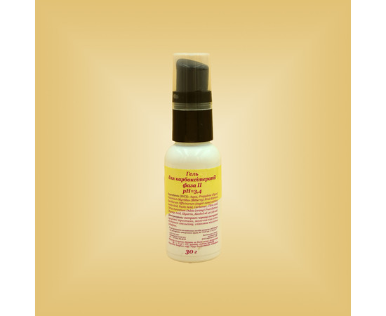 Изображение 2 Гель для карбокситерапии 2-я фаза pH 3.2-3.4 Nikol Professional Cosmetics, 30 г, Объем (мл, г): 30
