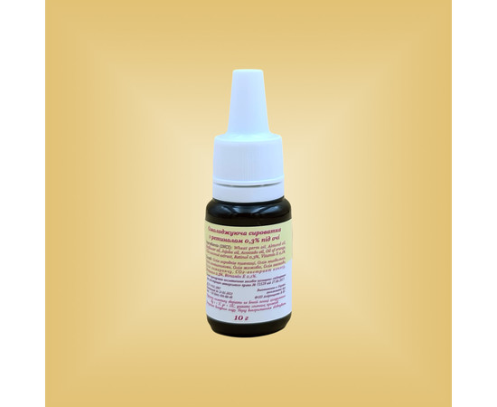 Зображення 2 Омолоджуюча сироватка з ретинолом 0,3% під очі Nikol Professional Cosmetics, 10 г, Об'єм (мл, г): 10