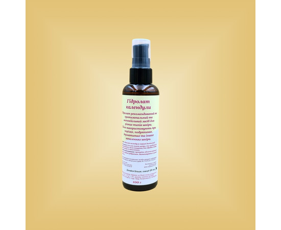 Зображення 2 Гідролат календули Nikol Professional Cosmetics, 100 г, Об'єм (мл, г): 100