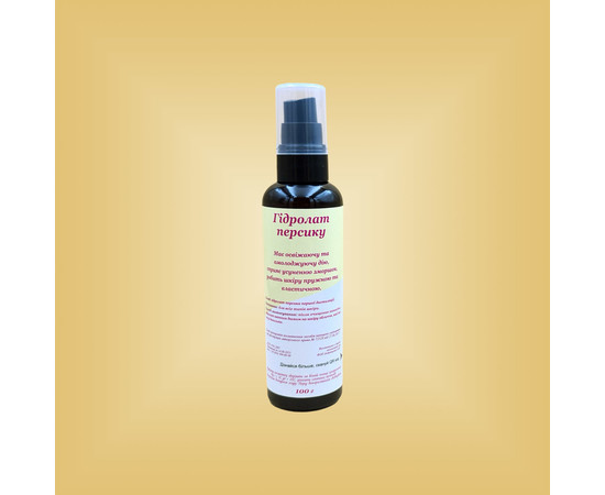 Зображення 2 Гідролат персика Nikol Professional Cosmetics, 100 г, Об'єм (мл, г): 100