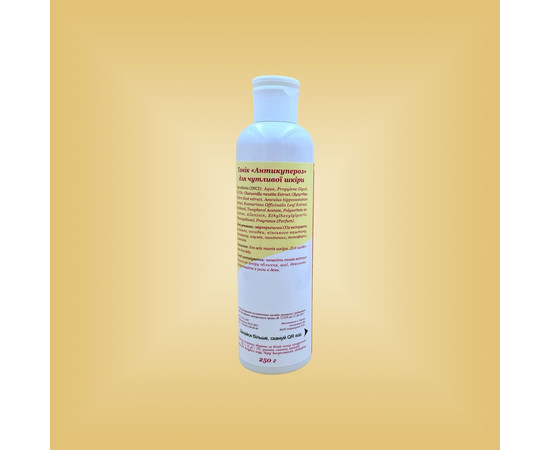 Зображення 2 Тонік “Антикупероз” для чутливої шкіри Nikol Professional Cosmetics, 250 г, Об'єм (мл, г): 250