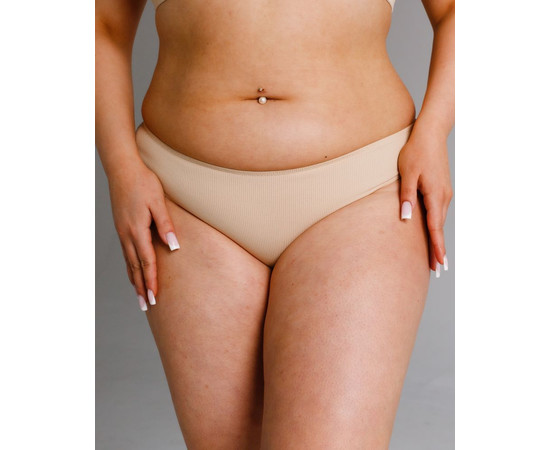 Изображение 2 Женские трусы слипы Комфорт бежевые р. XL, "БЕЛЫЙ ХАЛАТ" 490-454-901, Размер: XL, Цвет: бежевый