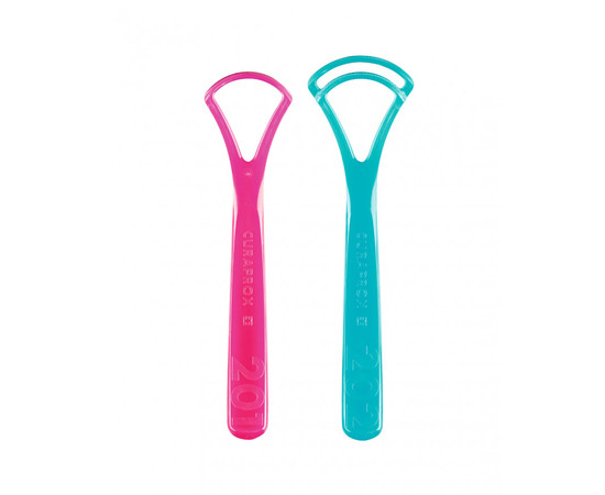 Зображення 4 Набір шкребків для язика Curaprox  CTC 203 подвійний CTC 202 та CTC 201, колір в асортименті