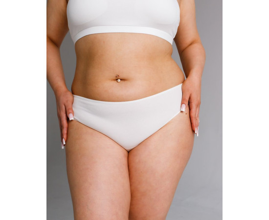 Изображение 3 Женские трусы бразилианы Комфорт молочные р. S, "БЕЛЫЙ ХАЛАТ" 491-370-901, Размер: S, Цвет: молочный
