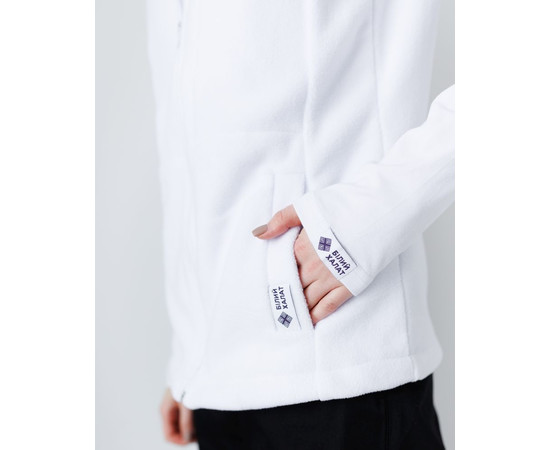 Изображение 5 Медицинская флисовая жилетка Канада белая (унисекс) р. 48-50, "БЕЛЫЙ ХАЛАТ" 368-324-881, Размер: 48-50, Цвет: белый