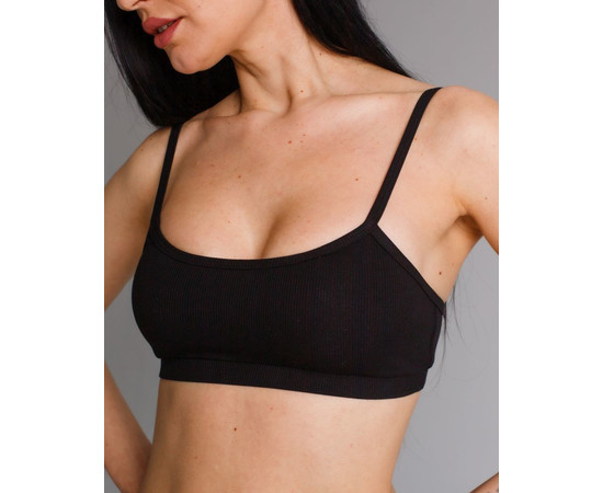 Зображення 3 Жіночий топ Комфорт чорний р. M, "БІЛИЙ ХАЛАТ" 489-321-901, Розмір: M, Цвет: чорний