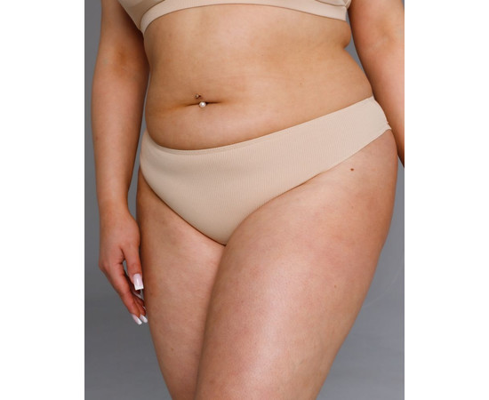 Зображення 2 Жіночі труси бразиліани Комфорт бежеві р. M, "БІЛИЙ ХАЛАТ" 491-367-901, Розмір: M, Цвет: бежевый