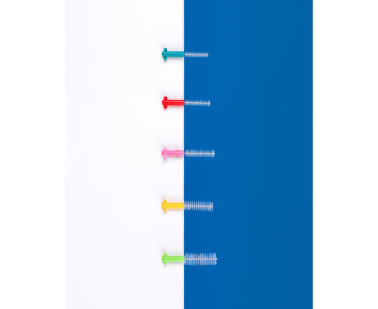 Зображення 4 Набір йоршиків Curaprox CPS 459 CPS06-011 з тримачем UHS470  