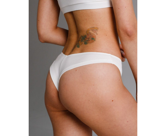 Зображення 2 Жіночі труси бразиліани Комфорт молочні р. L, "БІЛИЙ ХАЛАТ" 491-370-901, Розмір: L, Цвет: молочний