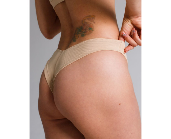 Зображення 5 Жіночі труси бразиліани Комфорт бежеві р. M, "БІЛИЙ ХАЛАТ" 491-367-901, Розмір: M, Цвет: бежевый