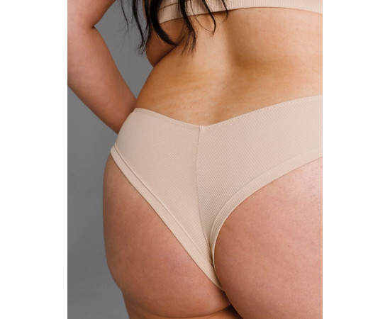 Зображення 4 Жіночі труси бразиліани Комфорт бежеві р. S, "БІЛИЙ ХАЛАТ" 491-367-901, Розмір: S, Цвет: бежевый