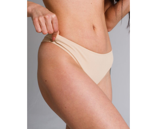 Изображение 6 Женские трусы бразилианы Комфорт бежевые р. XL, "БЕЛЫЙ ХАЛАТ" 491-367-901, Размер: XL, Цвет: бежевый